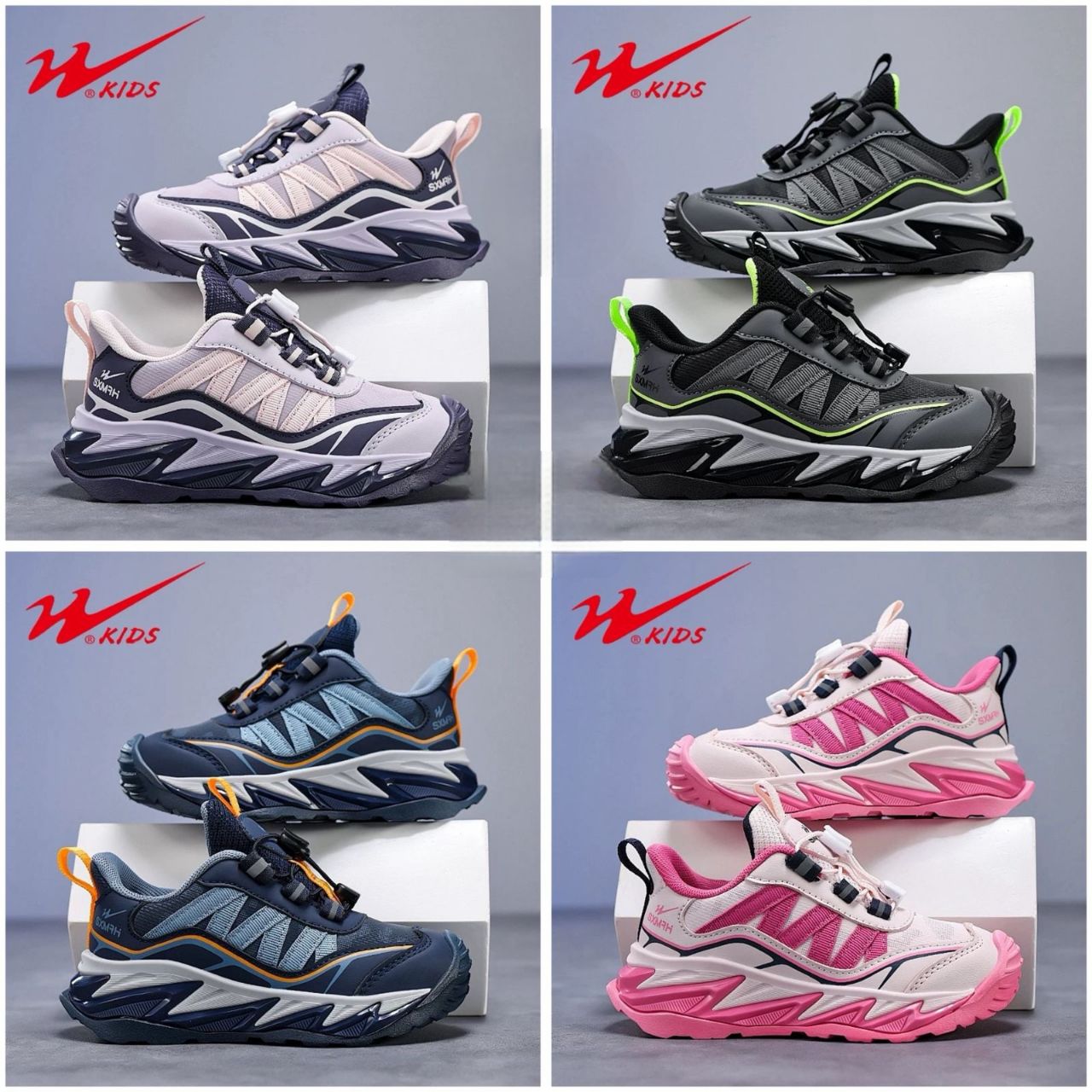 کتونی سه مثلث w.kids